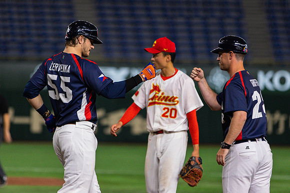 WBC Day #3 Game China vs Czech Republic