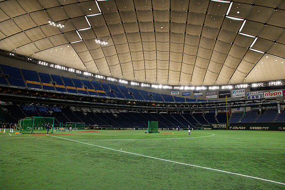 hřiště, stadion, Toyko Dom