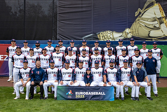 EUROBASEBALL 2023 - Team photo - Czech republic