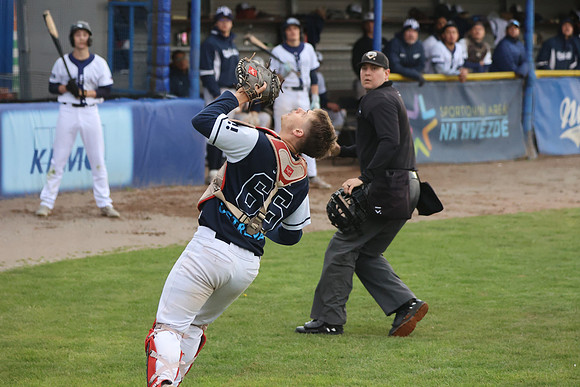 Baseballová Extraliga 2026 – Třebíč Nuclears vs Arrows Ostrava, Třebíč