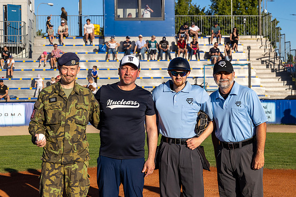 Baseballová Extraliga 2026 – Třebíč Nuclears vs Eagles Praha, Třebíč, ARMY DAY