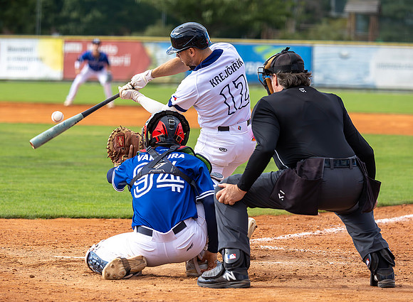 Baseballová Extraliga 2026 (Nadstavba o Extraligu) – Třebíč Nuclears vs Sokol Hluboká, Třebíč