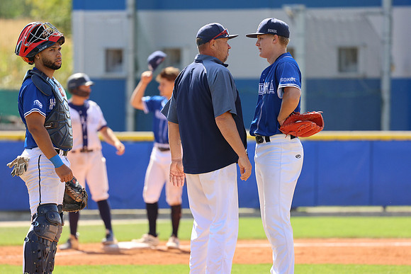 Baseballová Extraliga 2026 (Nadstavba o Extraligu) – Třebíč Nuclears vs Sokol Hluboká, Třebíč