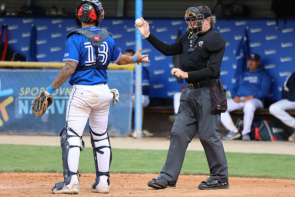 Baseballová Extraliga 2026 (Nadstavba o Extraligu) – Třebíč Nuclears vs Sokol Hluboká, Třebíč