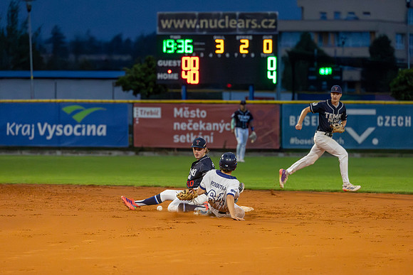 Baseballová Extraliga 2026 (nadstavba) – Třebíč Nuclears vs Tempo Praha, Třebíč