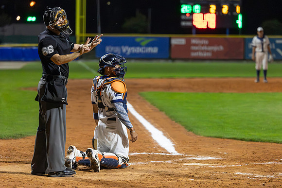 Baseballová Extraliga 2026 (nadstavba) – Třebíč Nuclears vs Tempo Praha, Třebíč