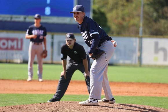 Baseballová Extraliga 2026 (nadstavba) – Třebíč Nuclears vs Sabat Praha, Třebíč