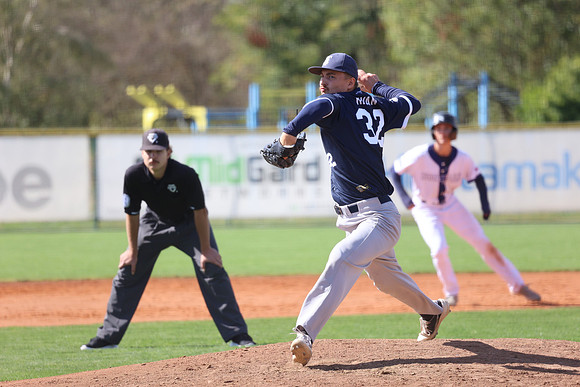 Baseballová Extraliga 2026 (nadstavba) – Třebíč Nuclears vs Sabat Praha, Třebíč