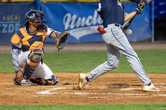 Baseballová Extraliga 2026 (nadstavba) – Třebíč Nuclears vs Sabat Praha, Třebíč