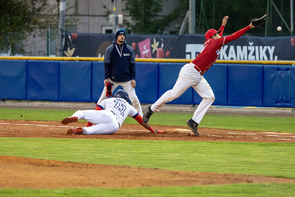 Baseballová Extraliga 2026 (nadstavba) – Třebíč Nuclears vs Technika Brno, Třebíč