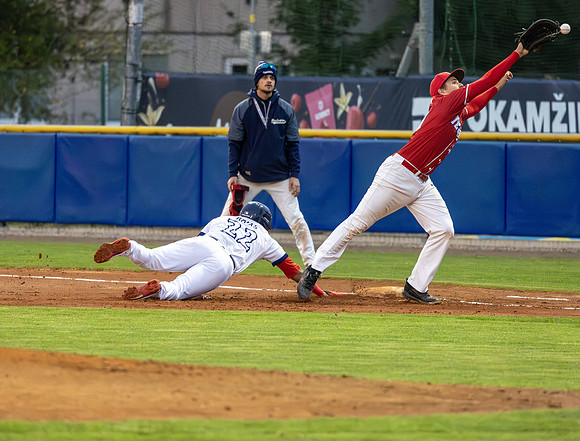 Baseballová Extraliga 2026 (nadstavba) – Třebíč Nuclears vs Technika Brno, Třebíč