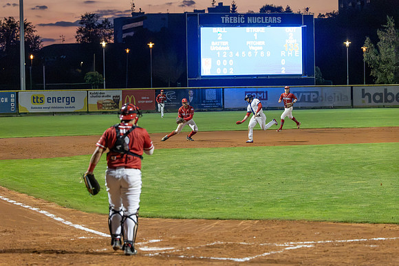 Baseballová Extraliga 2026 (nadstavba) – Třebíč Nuclears vs Technika Brno, Třebíč