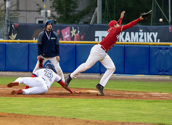 Baseballová Extraliga 2026 (nadstavba) – Třebíč Nuclears vs Technika Brno, Třebíč