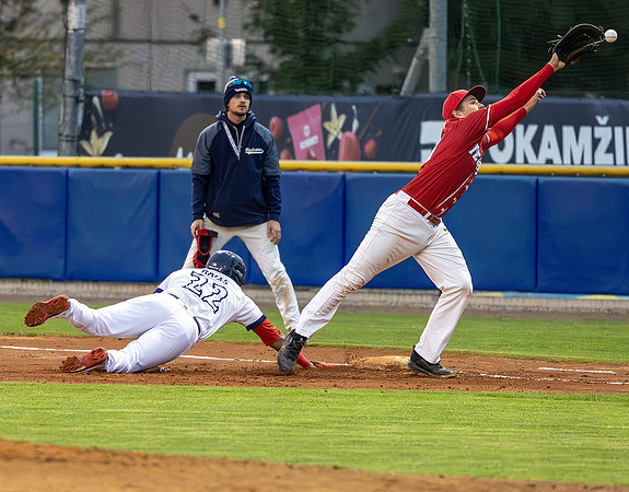 Baseballová Extraliga 2026 (nadstavba) – Třebíč Nuclears vs Technika Brno, Třebíč