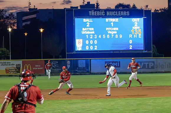 Baseballová Extraliga 2026 (nadstavba) – Třebíč Nuclears vs Technika Brno, Třebíč