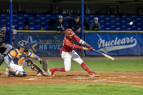 Baseballová Extraliga 2026 (nadstavba) – Třebíč Nuclears vs Technika Brno, Třebíč
